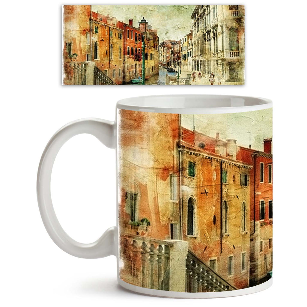 Romantic Venice Ceramic Coffee Tea Mug Inside White-Coffee Mugs-MUG-IC 5001552 IC 5001552, Ancient, Architecture, Art and Paintings, Automobiles, Boats, Cities, City Views, Culture, Ethnic, Historical, Holidays, Italian, Landmarks, Medieval, Nautical, Paintings, Places, Retro, Sports, Sunsets, Traditional, Transportation, Travel, Tribal, Vehicles, Vintage, World Culture, romantic, venice, ceramic, coffee, tea, mug, inside, white, painting, architectural, art, artistic, artwork, basilica, boat, building, can