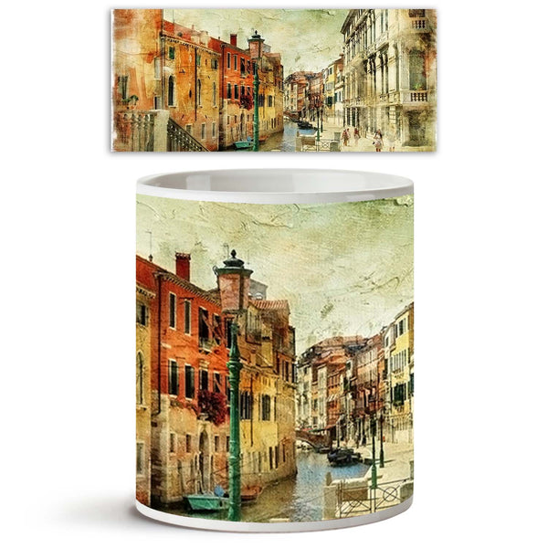 Romantic Venice Ceramic Coffee Tea Mug Inside White-Coffee Mugs-MUG-IC 5001552 IC 5001552, Ancient, Architecture, Art and Paintings, Automobiles, Boats, Cities, City Views, Culture, Ethnic, Historical, Holidays, Italian, Landmarks, Medieval, Nautical, Paintings, Places, Retro, Sports, Sunsets, Traditional, Transportation, Travel, Tribal, Vehicles, Vintage, World Culture, romantic, venice, ceramic, coffee, tea, mug, inside, white, painting, architectural, art, artistic, artwork, basilica, boat, building, can