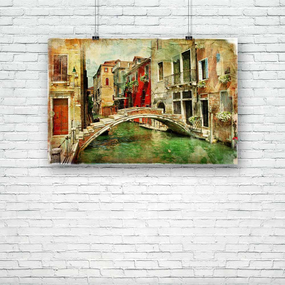 Romantic Venice D5 Unframed Paper Poster-Paper Posters Unframed-POS_UN-IC 5001554 IC 5001554, Ancient, Architecture, Art and Paintings, Automobiles, Boats, Cities, City Views, Culture, Ethnic, Historical, Holidays, Italian, Landmarks, Medieval, Nautical, Paintings, Places, Retro, Sports, Sunsets, Traditional, Transportation, Travel, Tribal, Vehicles, Vintage, World Culture, romantic, venice, d5, unframed, paper, poster, painting, italy, gondola, architectural, art, artistic, artwork, basilica, boat, buildin