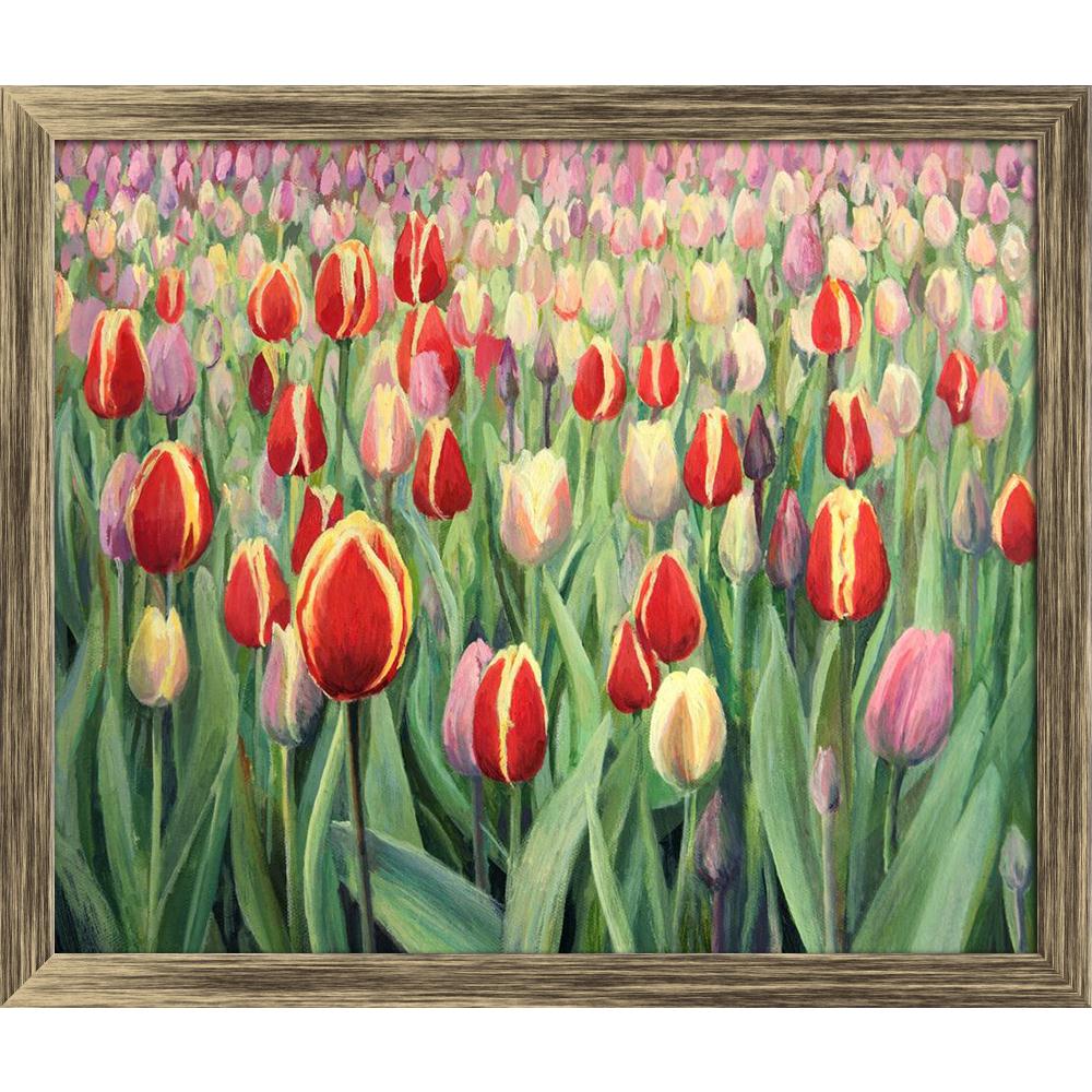 Pitaara Box Colorful Tulips D1 Canvas Painting Synthetic Frame-Paintings Synthetic Framing-PBART15339554AFF_FW_L-Image Code 5001557 Vishnu Image Folio Pvt Ltd, IC 5001557, Pitaara Box, Paintings Synthetic Framing, Floral, Fine Art Reprint, colorful, tulips, d1, canvas, painting, synthetic, frame, display, keukenhof, gardens, painted, me, kiril, stanchev, framed canvas print, wall painting for living room with frame, canvas painting for living room, artzfolio, poster, framed canvas painting, wall painting wi