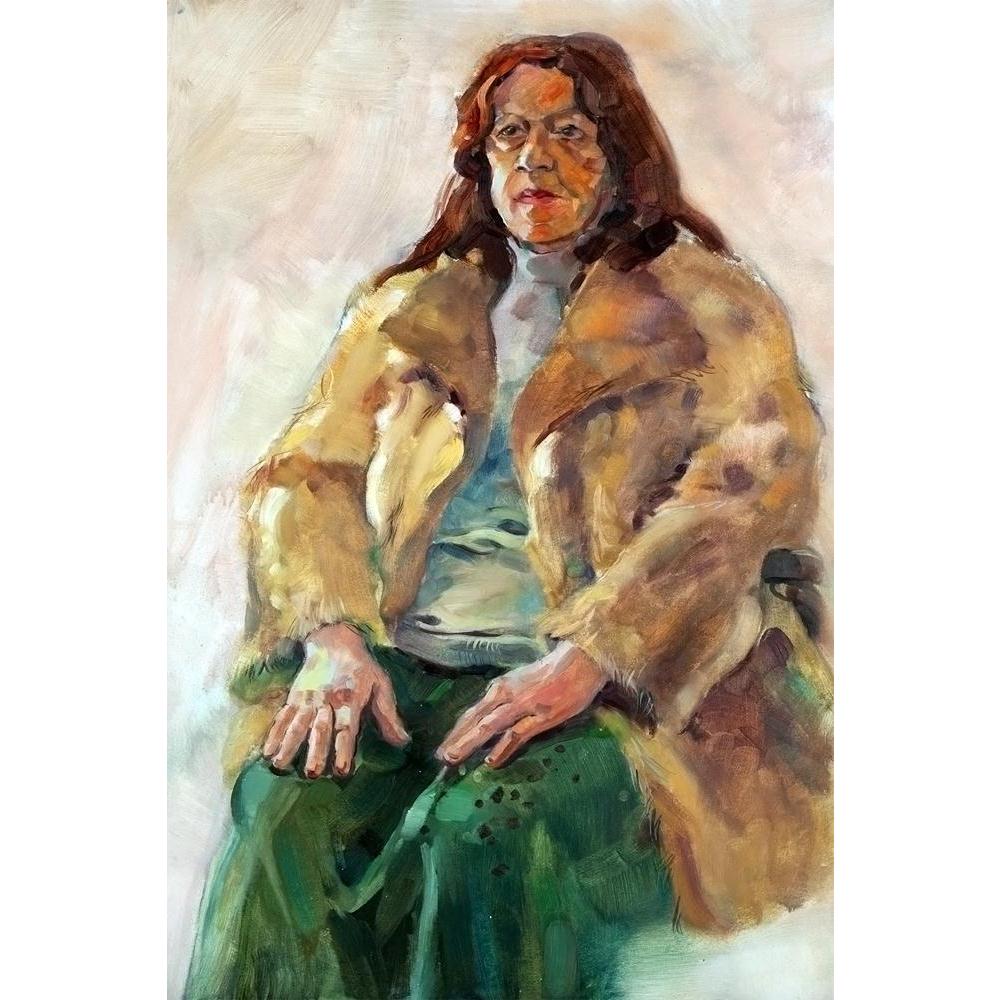 ArtzFolio Portrait Of A Senior Woman Sitting Unframed Paper Poster-Paper Posters Unframed-AZART15408461POS_UN_L-Image Code 5001568 Vishnu Image Folio Pvt Ltd, IC 5001568, ArtzFolio, Paper Posters Unframed, Portraits, Fine Art Reprint, portrait, of, a, senior, woman, sitting, unframed, paper, poster, wall, large, size, for, living, room, home, decoration, big, framed, decor, posters, pitaara, box, modern, art, with, frame, bedroom, amazonbasics, door, drawing, small, decorative, office, reception, multiple, 