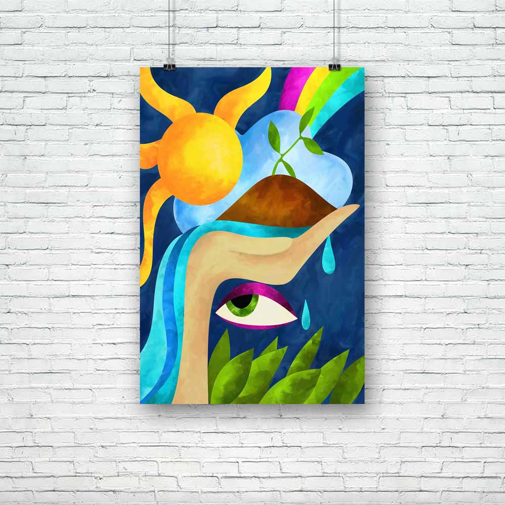 Waterfall & Sun Unframed Paper Poster-Paper Posters Unframed-POS_UN-IC 5001572 IC 5001572, Abstract Expressionism, Abstracts, Semi Abstract, waterfall, sun, unframed, paper, poster, abstract, background, artzfolio, posters, wall posters, posters for room, posters for room decoration, office poster, door poster, baby poster, motivational posters, posters for room boys, quotes, poster for wall decoration, friends poster, abstract paintings for living room, inspirational posters, room posters, wall posters for