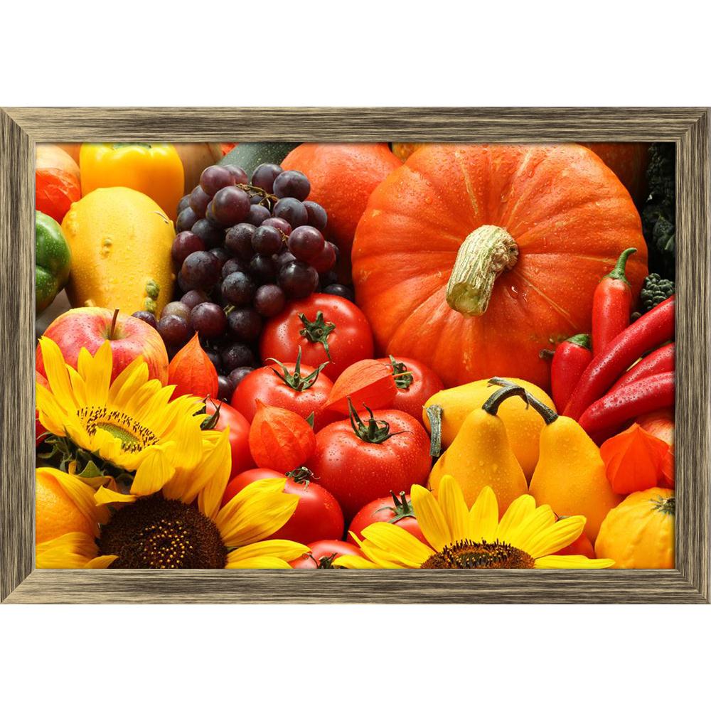 Pitaara Box Veggies Fruits & Flowers Canvas Painting Synthetic Frame-Paintings Synthetic Framing-PBART15505465AFF_FW_L-Image Code 5001586 Vishnu Image Folio Pvt Ltd, IC 5001586, Pitaara Box, Paintings Synthetic Framing, Food & Beverage, Photography, veggies, fruits, flowers, canvas, painting, synthetic, frame, heap, autumn, framed canvas print, wall painting for living room with frame, canvas painting for living room, artzfolio, poster, framed canvas painting, wall painting with frame, canvas painting with 
