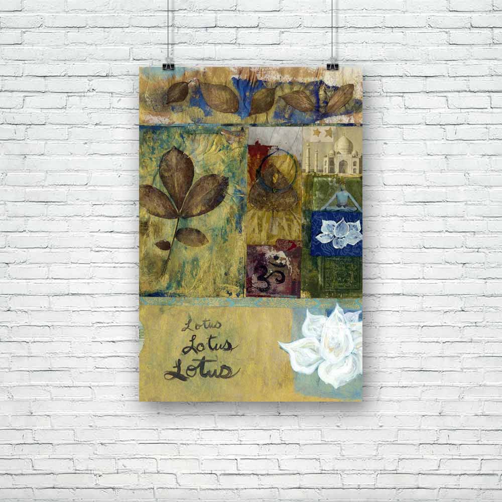 Yoga Art Collage & The Taj Mahal India Unframed Paper Poster-Paper Posters Unframed-POS_UN-IC 5001587 IC 5001587, Abstract Expressionism, Abstracts, Art and Paintings, Buddhism, Cities, City Views, Collages, Flags, God Buddha, Love, Nature, Paintings, Romance, Sanskrit, Scenic, Semi Abstract, Signs and Symbols, Symbols, yoga, art, collage, the, taj, mahal, india, unframed, paper, poster, abstract, aging, alone, biology, blossom, body, brown, buddha, castle, change, curve, enlightenment, fall, flag, flesh, l