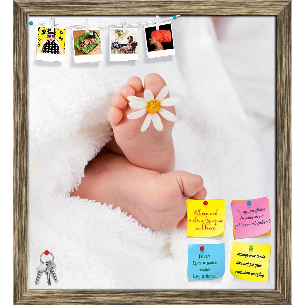ArtzFolio Infant Foot With White Daisy Printed Bulletin Board Notice Pin Board Soft Board | Framed-Bulletin Boards Framed-AZSAO15522045BLB_FR_L-Image Code 5001595 Vishnu Image Folio Pvt Ltd, IC 5001595, ArtzFolio, Bulletin Boards Framed, Kids, Photography, infant, foot, with, white, daisy, printed, bulletin, board, notice, pin, soft, framed, lovely, little, pin up board, push pin board, extra large cork board, big pin board, notice board, small bulletin board, cork board, wall notice board, giant cork board