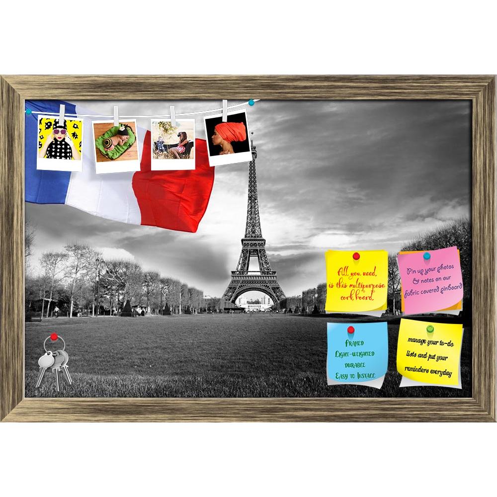ArtzFolio Eiffel Tower With Flag Of France In Paris City Printed Bulletin Board Notice Pin Board Soft Board | Framed-Bulletin Boards Framed-AZSAO15549659BLB_FR_L-Image Code 5001613 Vishnu Image Folio Pvt Ltd, IC 5001613, ArtzFolio, Bulletin Boards Framed, Places, Photography, eiffel, tower, with, flag, of, france, in, paris, city, printed, bulletin, board, notice, pin, soft, framed, architectural, architecture, beautiful, blaze, blossom, building, capital, landscape, cityscape, dawn, dusk, europe, european,