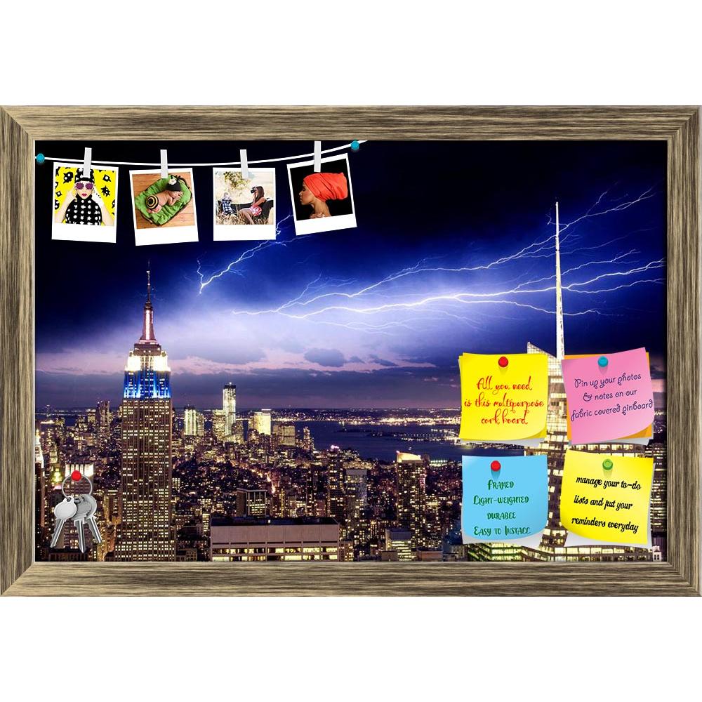 ArtzFolio Manhattan Skyscrapers At Night, New York, USA Printed Bulletin Board Notice Pin Board Soft Board | Framed-Bulletin Boards Framed-AZSAO15563320BLB_FR_L-Image Code 5001616 Vishnu Image Folio Pvt Ltd, IC 5001616, ArtzFolio, Bulletin Boards Framed, Places, Photography, manhattan, skyscrapers, at, night, new, york, usa, printed, bulletin, board, notice, pin, soft, framed, aerial, view, city, america, architecture, background, big, blue, bridge, building, buildings, business, cityscape, district, downto