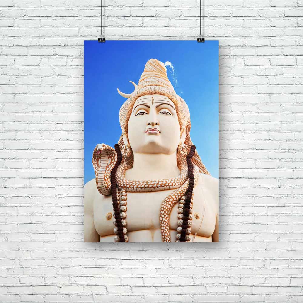 Lord Shiva in Bangalore, India D1 Unframed Paper Poster-Paper Posters Unframed-POS_UN-IC 5001619 IC 5001619, Asian, Automobiles, Culture, Ethnic, God Shiv, Hinduism, Indian, Marble and Stone, Religion, Religious, Spiritual, Traditional, Transportation, Travel, Tribal, Vehicles, World Culture, lord, shiva, in, bangalore, india, d1, unframed, paper, poster, asia, beads, belief, big, blessing, carved, closeup, cobra, deity, devotion, faith, gesture, gesturing, god, hindu, holy, idol, karnataka, lotus, mala, me