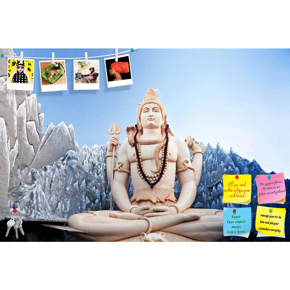 ArtzFolio Lord Shiva in Bangalore, India D2 Printed Bulletin Board Notice Pin Board Soft Board | Frameless-Bulletin Boards Frameless-AZSAO15597212BLB_FL_L-Image Code 5001620 Vishnu Image Folio Pvt Ltd, IC 5001620, ArtzFolio, Bulletin Boards Frameless, Places, Religious, Photography, lord, shiva, in, bangalore, india, d2, printed, bulletin, board, notice, pin, soft, frameless, statue, pin up board, push pin board, extra large cork board, big pin board, notice board, small bulletin board, cork board, wall not