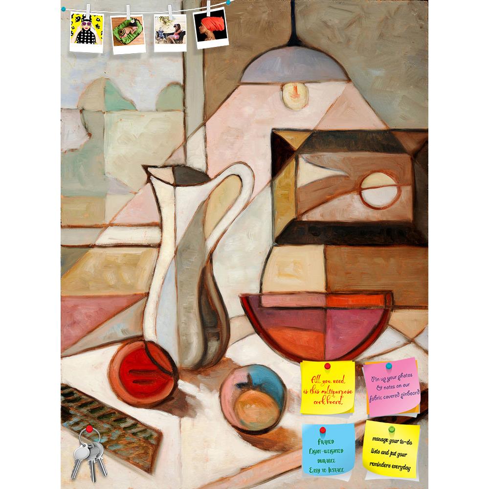 ArtzFolio Artwork Of Still Life Printed Bulletin Board Notice Pin Board Soft Board | Frameless-Bulletin Boards Frameless-AZSAO15674084BLB_FL_L-Image Code 5001635 Vishnu Image Folio Pvt Ltd, IC 5001635, ArtzFolio, Bulletin Boards Frameless, Surrealism, Fine Art Reprint, artwork, of, still, life, printed, bulletin, board, notice, pin, soft, frameless, abstract, oil, painting, pitcher, fruits, pin up board, push pin board, extra large cork board, big pin board, notice board, small bulletin board, cork board, w