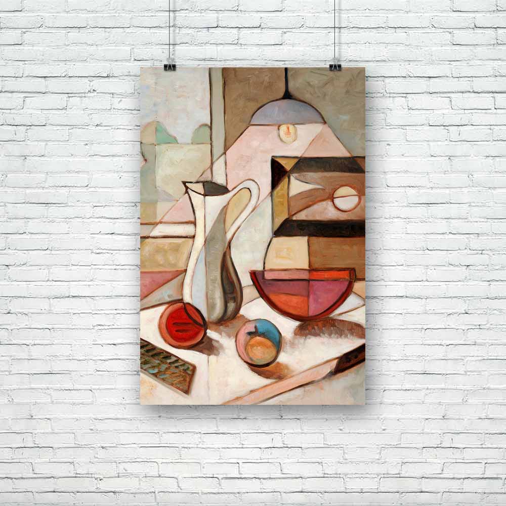 Artwork Of Still Life Unframed Paper Poster-Paper Posters Unframed-POS_UN-IC 5001635 IC 5001635, Abstract Expressionism, Abstracts, Art and Paintings, Fine Art Reprint, Fruit and Vegetable, Fruits, Paintings, Patterns, Semi Abstract, Still Life, artwork, of, still, life, unframed, paper, poster, oil, painting, abstract, art, nature, morte, fine, canvas, fruit, artistic, background, color, light, pattern, pitcher, textured, wallpaper, window, artzfolio, posters, wall posters, posters for room, posters for ro