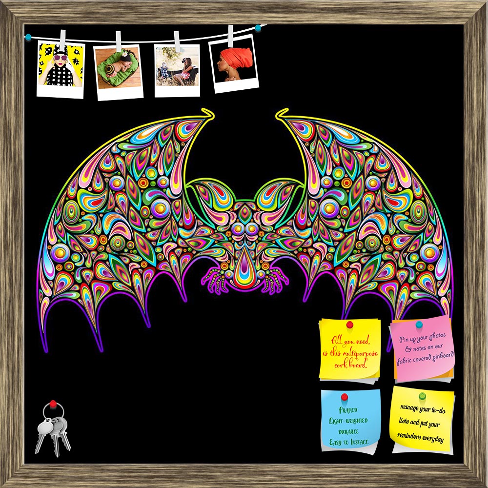 ArtzFolio Bat Psychedelic Art Design Printed Bulletin Board Notice Pin Board Soft Board | Framed-Bulletin Boards Framed-AZSAO15678771BLB_FR_L-Image Code 5001637 Vishnu Image Folio Pvt Ltd, IC 5001637, ArtzFolio, Bulletin Boards Framed, Birds, Kids, Digital Art, bat, psychedelic, art, design, printed, bulletin, board, notice, pin, soft, framed, pin up board, push pin board, extra large cork board, big pin board, notice board, small bulletin board, cork board, wall notice board, giant cork board, bulletin boa