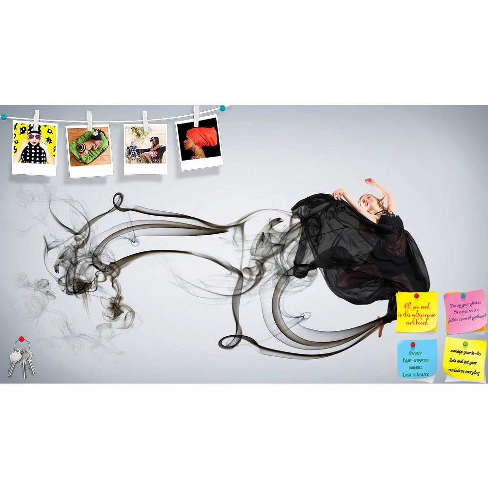 ArtzFolio Dancer With Black Smoke Curles Around Her D2 Printed Bulletin Board Notice Pin Board Soft Board | Frameless-Bulletin Boards Frameless-AZSAO15685315BLB_FL_L-Image Code 5001638 Vishnu Image Folio Pvt Ltd, IC 5001638, ArtzFolio, Bulletin Boards Frameless, Figurative, Music & Dance, Photography, dancer, with, black, smoke, curles, around, her, d2, printed, bulletin, board, notice, pin, soft, frameless, beautiful, young, pin up board, push pin board, extra large cork board, big pin board, notice board,