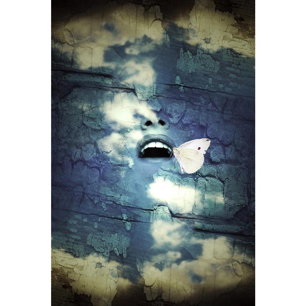 ArtzFolio Human Open Mouth In The Sky With A Butterfly Unframed Paper Poster-Paper Posters Unframed-AZART15701026POS_UN_L-Image Code 5001640 Vishnu Image Folio Pvt Ltd, IC 5001640, ArtzFolio, Paper Posters Unframed, Conceptual, Digital Art, human, open, mouth, in, the, sky, with, a, butterfly, unframed, paper, poster, wall, large, size, for, living, room, home, decoration, big, framed, decor, posters, pitaara, box, modern, art, frame, bedroom, amazonbasics, door, drawing, small, decorative, office, receptio