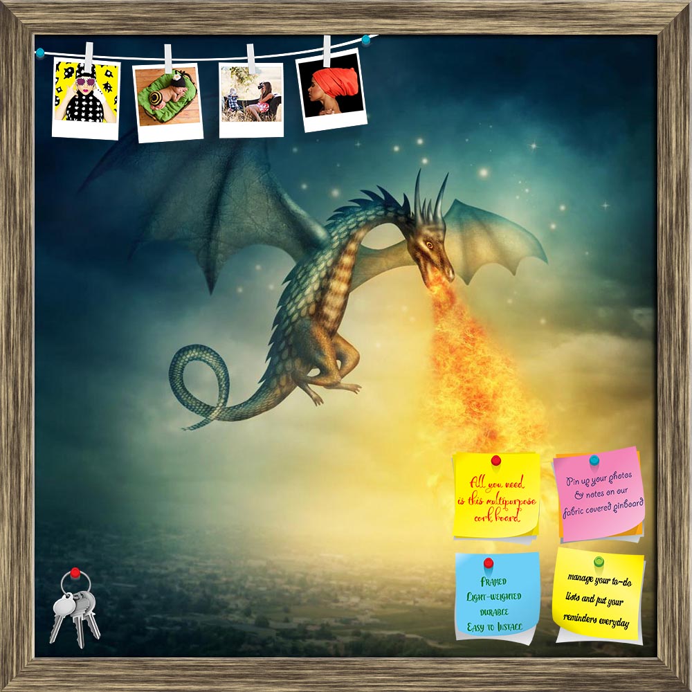 ArtzFolio Fantasy Dragon Printed Bulletin Board Notice Pin Board Soft Board | Framed-Bulletin Boards Framed-AZSAO15754134BLB_FR_L-Image Code 5001654 Vishnu Image Folio Pvt Ltd, IC 5001654, ArtzFolio, Bulletin Boards Framed, Animals, Fantasy, Digital Art, dragon, printed, bulletin, board, notice, pin, soft, framed, flying, night, pin up board, push pin board, extra large cork board, big pin board, notice board, small bulletin board, cork board, wall notice board, giant cork board, bulletin board, office noti
