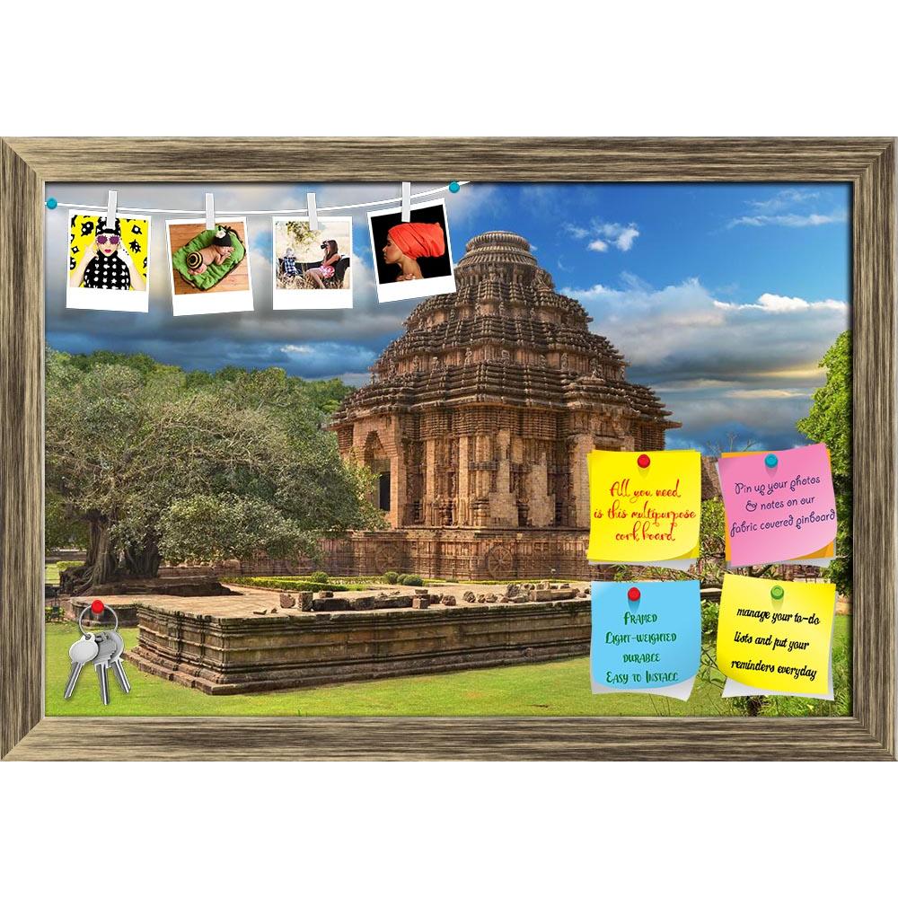 ArtzFolio Sun God Temple In Konark, Orissa, India Printed Bulletin Board Notice Pin Board Soft Board | Framed-Bulletin Boards Framed-AZSAO15853718BLB_FR_L-Image Code 5001666 Vishnu Image Folio Pvt Ltd, IC 5001666, ArtzFolio, Bulletin Boards Framed, Places, Religious, Photography, sun, god, temple, in, konark, orissa, india, printed, bulletin, board, notice, pin, soft, framed, ancient, general, view, pin up board, push pin board, extra large cork board, big pin board, notice board, small bulletin board, cork