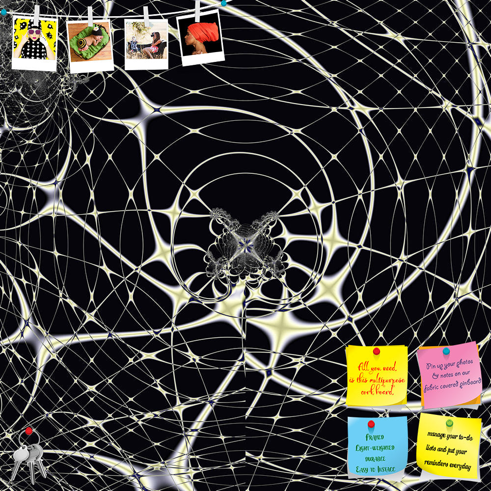 ArtzFolio Elegant Fractal Design Spiderweb Printed Bulletin Board Notice Pin Board Soft Board | Frameless-Bulletin Boards Frameless-AZSAO15886811BLB_FL_L-Image Code 5001671 Vishnu Image Folio Pvt Ltd, IC 5001671, ArtzFolio, Bulletin Boards Frameless, Abstract, Digital Art, elegant, fractal, design, spiderweb, printed, bulletin, board, notice, pin, soft, frameless, art, golden, black, background, pin up board, push pin board, extra large cork board, big pin board, notice board, small bulletin board, cork boa