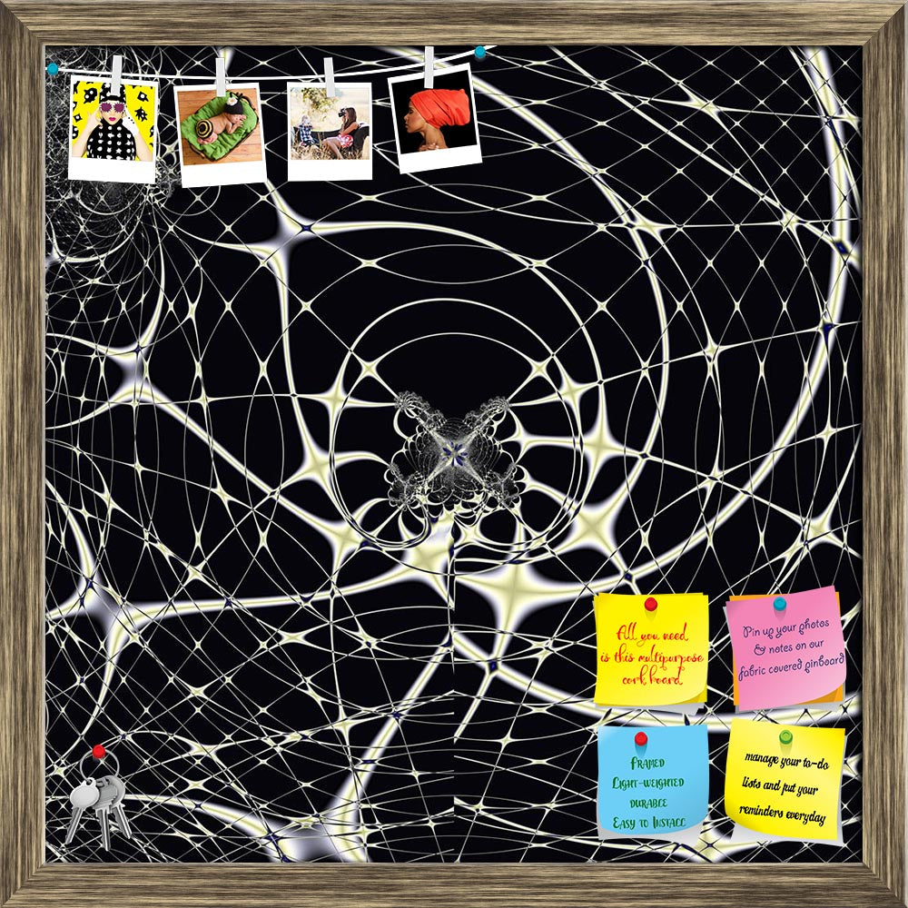 ArtzFolio Elegant Fractal Design Spiderweb Printed Bulletin Board Notice Pin Board Soft Board | Framed-Bulletin Boards Framed-AZSAO15886811BLB_FR_L-Image Code 5001671 Vishnu Image Folio Pvt Ltd, IC 5001671, ArtzFolio, Bulletin Boards Framed, Abstract, Digital Art, elegant, fractal, design, spiderweb, printed, bulletin, board, notice, pin, soft, framed, art, golden, black, background, pin up board, push pin board, extra large cork board, big pin board, notice board, small bulletin board, cork board, wall not