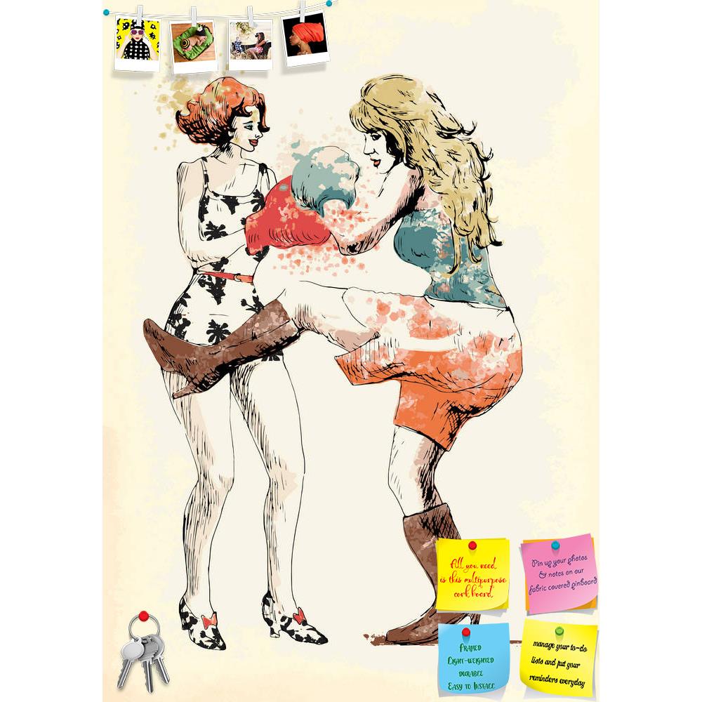 ArtzFolio Ladies Boxing D1 Printed Bulletin Board Notice Pin Board Soft Board | Frameless-Bulletin Boards Frameless-AZSAO15918555BLB_FL_L-Image Code 5001675 Vishnu Image Folio Pvt Ltd, IC 5001675, ArtzFolio, Bulletin Boards Frameless, Sports, Digital Art, ladies, boxing, d1, printed, bulletin, board, notice, pin, soft, frameless, pin up board, push pin board, extra large cork board, big pin board, notice board, small bulletin board, cork board, wall notice board, giant cork board, bulletin board, office not