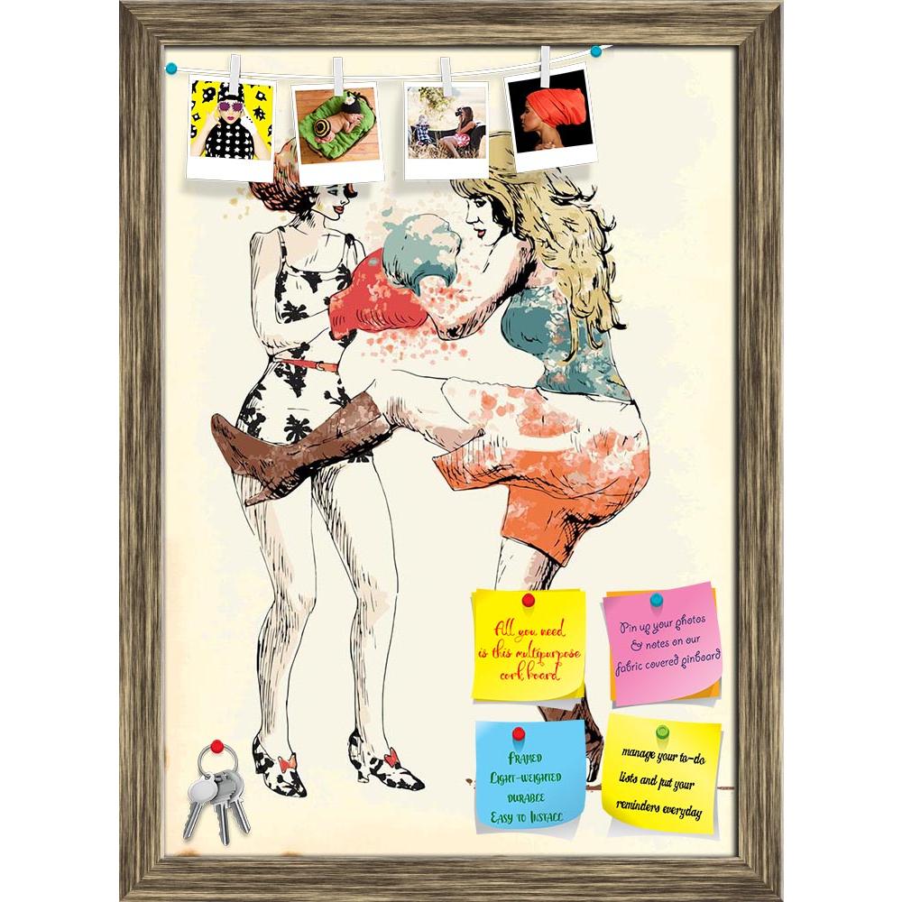 ArtzFolio Ladies Boxing D1 Printed Bulletin Board Notice Pin Board Soft Board | Framed-Bulletin Boards Framed-AZSAO15918555BLB_FR_L-Image Code 5001675 Vishnu Image Folio Pvt Ltd, IC 5001675, ArtzFolio, Bulletin Boards Framed, Sports, Digital Art, ladies, boxing, d1, printed, bulletin, board, notice, pin, soft, framed, pin up board, push pin board, extra large cork board, big pin board, notice board, small bulletin board, cork board, wall notice board, giant cork board, bulletin board, office notice board, o