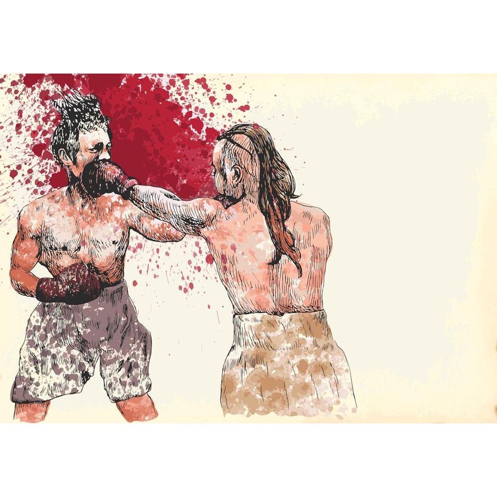 Boxing Men Canvas Painting Synthetic Frame-Paintings MDF Framing-AFF_FR-IC 5001679 IC 5001679, Ancient, Art and Paintings, Drawing, Entertainment, Historical, Illustrations, Love, Medieval, Romance, Sketches, Sports, Vintage, boxing, men, canvas, painting, synthetic, frame, arena, art, artistic, artwork, attack, authentic, beat, blood, blow, box, glove, boys, champion, combat, competition, craft, defense, draw, fight, fighter, fine, fitness, fun, hard, hit, hurt, illustration, knock, match, mittens, picture