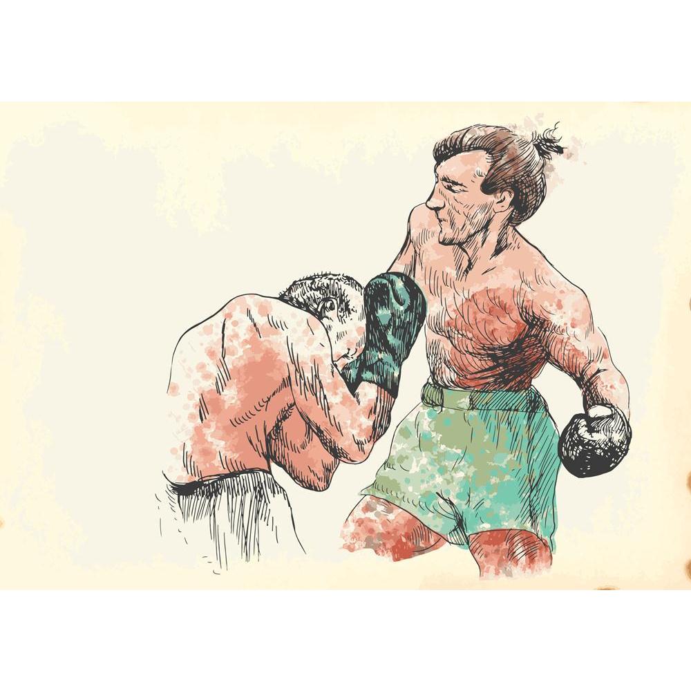 Boxing Men Canvas Painting Synthetic Frame-Paintings MDF Framing-AFF_FR-IC 5001681 IC 5001681, Ancient, Art and Paintings, Drawing, Entertainment, Historical, Illustrations, Love, Medieval, Romance, Sketches, Sports, Vintage, boxing, men, canvas, painting, synthetic, frame, arena, art, artistic, artwork, attack, authentic, beat, blood, blow, box, glove, boys, champion, combat, competition, craft, defense, draw, fight, fighter, fine, fitness, fun, hard, hit, hurt, illustration, knock, match, mittens, picture