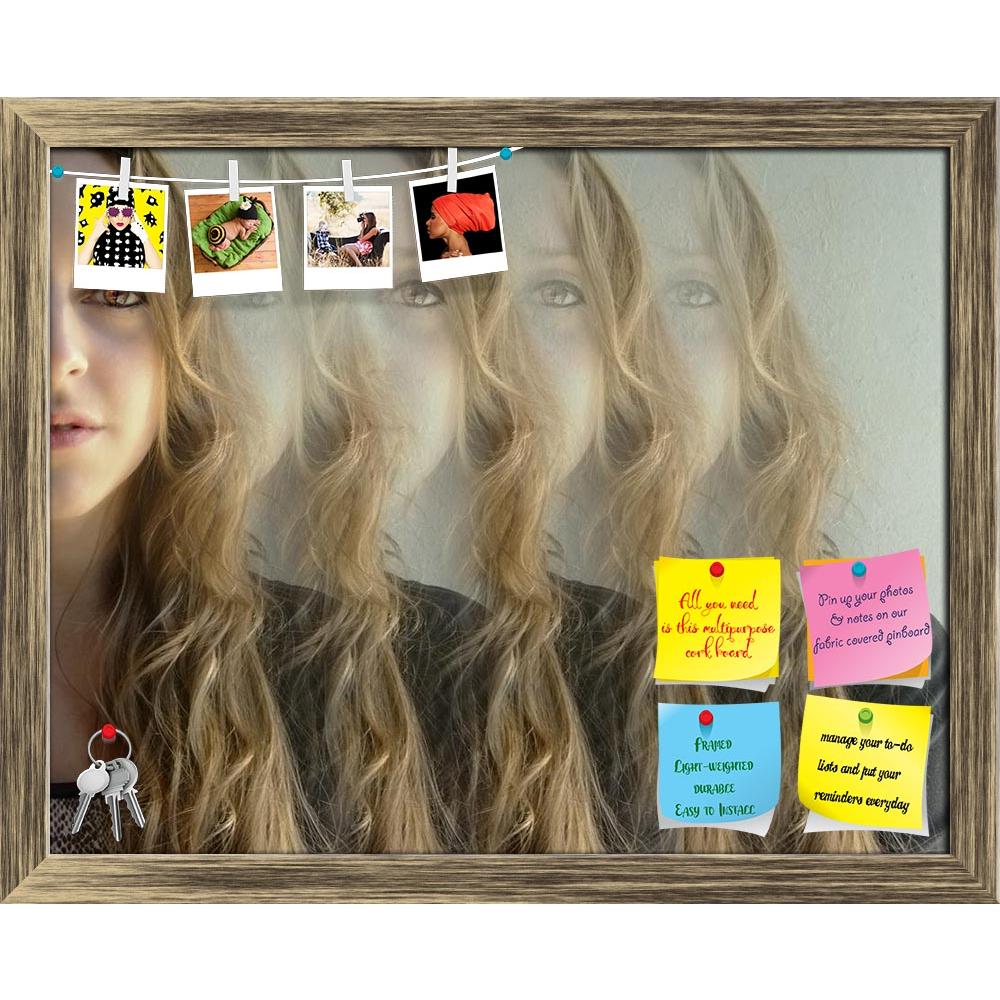 ArtzFolio Woman Is Reflected On Itself Printed Bulletin Board Notice Pin Board Soft Board | Framed-Bulletin Boards Framed-AZSAO15971270BLB_FR_L-Image Code 5001682 Vishnu Image Folio Pvt Ltd, IC 5001682, ArtzFolio, Bulletin Boards Framed, Portraits, Photography, woman, is, reflected, on, itself, printed, bulletin, board, notice, pin, soft, framed, beautiful, pin up board, push pin board, extra large cork board, big pin board, notice board, small bulletin board, cork board, wall notice board, giant cork board