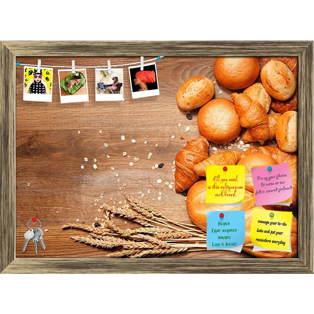 ArtzFolio Photo of Assortment Of Baked Bread D1 Printed Bulletin Board Notice Pin Board Soft Board | Framed-Bulletin Boards Framed-AZSAO16019534BLB_FR_L-Image Code 5001689 Vishnu Image Folio Pvt Ltd, IC 5001689, ArtzFolio, Bulletin Boards Framed, Food & Beverage, Photography, photo, of, assortment, baked, bread, d1, printed, bulletin, board, notice, pin, soft, framed, wood, table, pin up board, push pin board, extra large cork board, big pin board, notice board, small bulletin board, cork board, wall notice