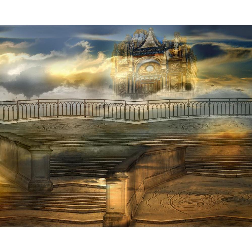 Aerial Castle Canvas Painting Synthetic Frame-Paintings MDF Framing-AFF_FR-IC 5001699 IC 5001699, Collages, Fantasy, Nature, Realism, Scenic, Science Fiction, Surrealism, aerial, castle, canvas, painting, synthetic, frame, alien, bewitching, celestial, clouds, collage, color, colore, colour, court, craft, enchanted, enchanting, fabulous, faerie, fairy, fairytales, fancy, fantastic, fiction, flaming, flight, florid, flowery, gentleman, guardian, heavenly, illusion, imagination, knight, legend, magic, magical
