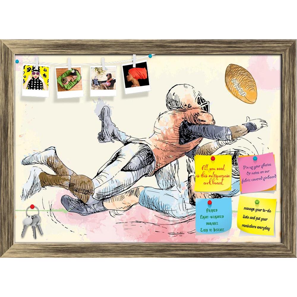 ArtzFolio American Football Players Printed Bulletin Board Notice Pin Board Soft Board | Framed-Bulletin Boards Framed-AZSAO16063954BLB_FR_L-Image Code 5001702 Vishnu Image Folio Pvt Ltd, IC 5001702, ArtzFolio, Bulletin Boards Framed, Sports, Digital Art, american, football, players, printed, bulletin, board, notice, pin, soft, framed, two, guys, mutual, scuffle, pin up board, push pin board, extra large cork board, big pin board, notice board, small bulletin board, cork board, wall notice board, giant cork