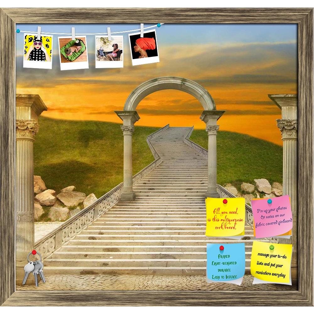 ArtzFolio Miraculous Sunset Printed Bulletin Board Notice Pin Board Soft Board | Framed-Bulletin Boards Framed-AZSAO16177895BLB_FR_L-Image Code 5001718 Vishnu Image Folio Pvt Ltd, IC 5001718, ArtzFolio, Bulletin Boards Framed, Fantasy, Places, Digital Art, miraculous, sunset, printed, bulletin, board, notice, pin, soft, framed, pin up board, push pin board, extra large cork board, big pin board, notice board, small bulletin board, cork board, wall notice board, giant cork board, bulletin board, office notic