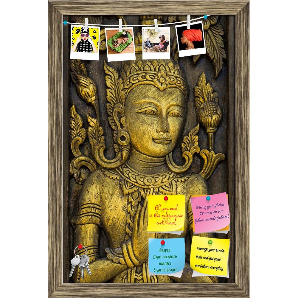 ArtzFolio Lord Buddha Image Printed Bulletin Board Notice Pin Board Soft Board | Framed-Bulletin Boards Framed-AZSAO16185720BLB_FR_L-Image Code 5001723 Vishnu Image Folio Pvt Ltd, IC 5001723, ArtzFolio, Bulletin Boards Framed, Religious, Photography, lord, buddha, image, printed, bulletin, board, notice, pin, soft, framed, carved, gold, paint, church, door, pin up board, push pin board, extra large cork board, big pin board, notice board, small bulletin board, cork board, wall notice board, giant cork board