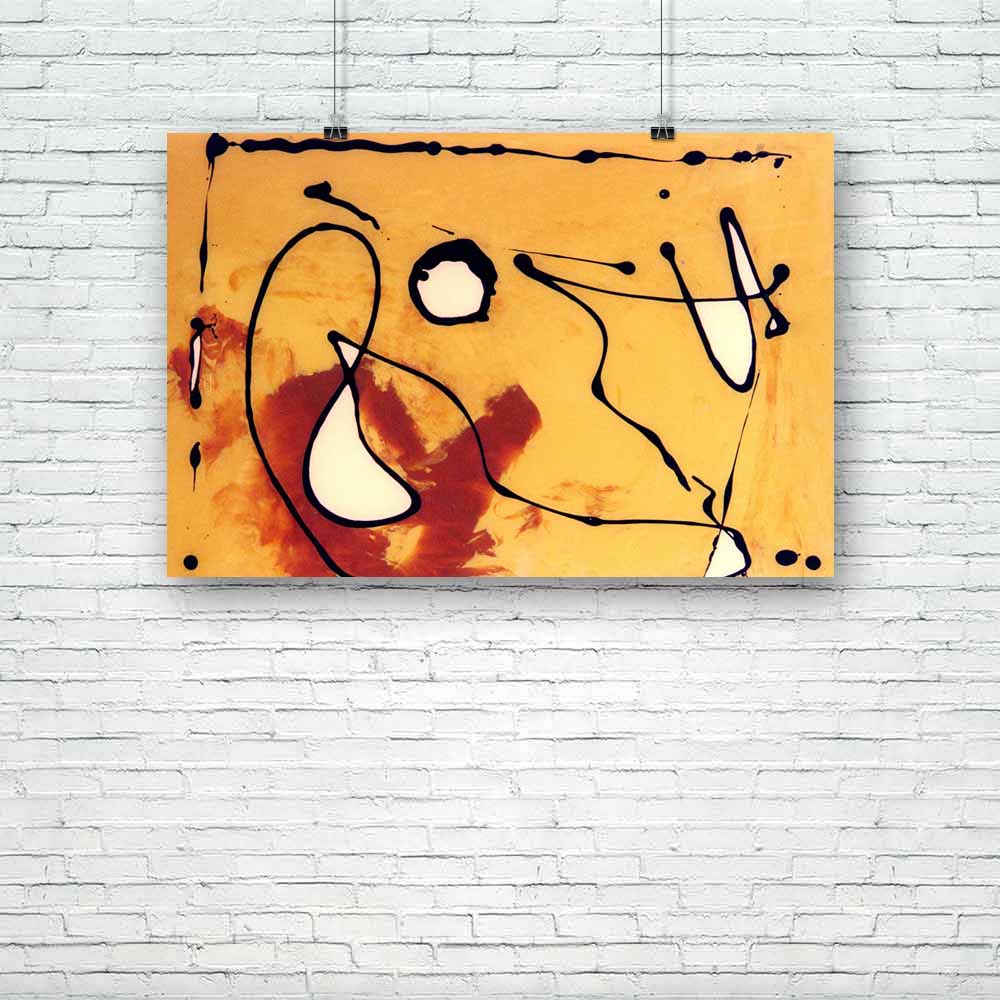 Abstract Artwork D68 Unframed Paper Poster - Paper Posters Unframed - ArtzFolio.com