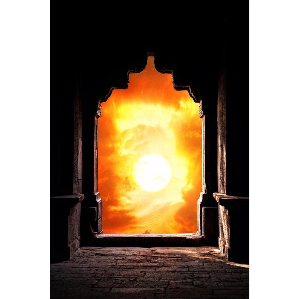 ArtzFolio Orange Sunset View From Temple Unframed Paper Poster-Paper Posters Unframed-AZART16195983POS_UN_L-Image Code 5001725 Vishnu Image Folio Pvt Ltd, IC 5001725, ArtzFolio, Paper Posters Unframed, Places, Traditional, Photography, orange, sunset, view, from, temple, unframed, paper, poster, wall, large, size, for, living, room, home, decoration, big, framed, decor, posters, pitaara, box, modern, art, with, frame, bedroom, amazonbasics, door, drawing, small, decorative, office, reception, multiple, frie