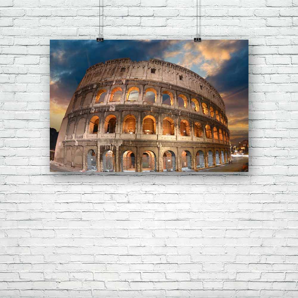 Autumn Sunset In Rome Italy Unframed Paper Poster-Paper Posters Unframed-POS_UN-IC 5001730 IC 5001730, Ancient, Architecture, Art and Paintings, Automobiles, Cities, City Views, Culture, Ethnic, Historical, Italian, Landmarks, Landscapes, Marble and Stone, Medieval, Places, Scenic, Sunsets, Traditional, Transportation, Travel, Tribal, Vehicles, Vintage, World Culture, autumn, sunset, in, rome, italy, unframed, paper, poster, gladiator, amphitheater, amphitheatre, antique, arc, arch, arena, art, blue, brick,