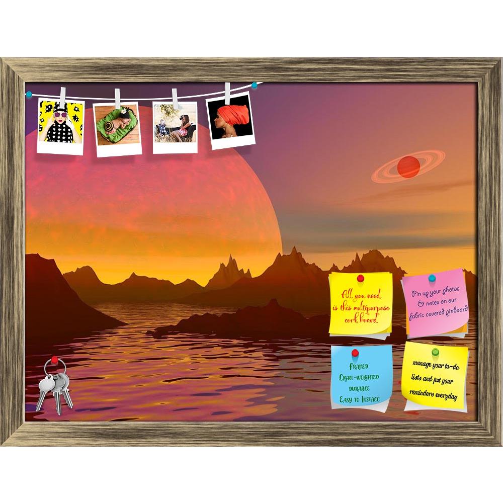 ArtzFolio Landscape With Rocky Mountains D2 Printed Bulletin Board Notice Pin Board Soft Board | Framed-Bulletin Boards Framed-AZSAO16250608BLB_FR_L-Image Code 5001733 Vishnu Image Folio Pvt Ltd, IC 5001733, ArtzFolio, Bulletin Boards Framed, Fantasy, Places, Digital Art, landscape, with, rocky, mountains, d2, printed, bulletin, board, notice, pin, soft, framed, red, water, planets, pin up board, push pin board, extra large cork board, big pin board, notice board, small bulletin board, cork board, wall noti