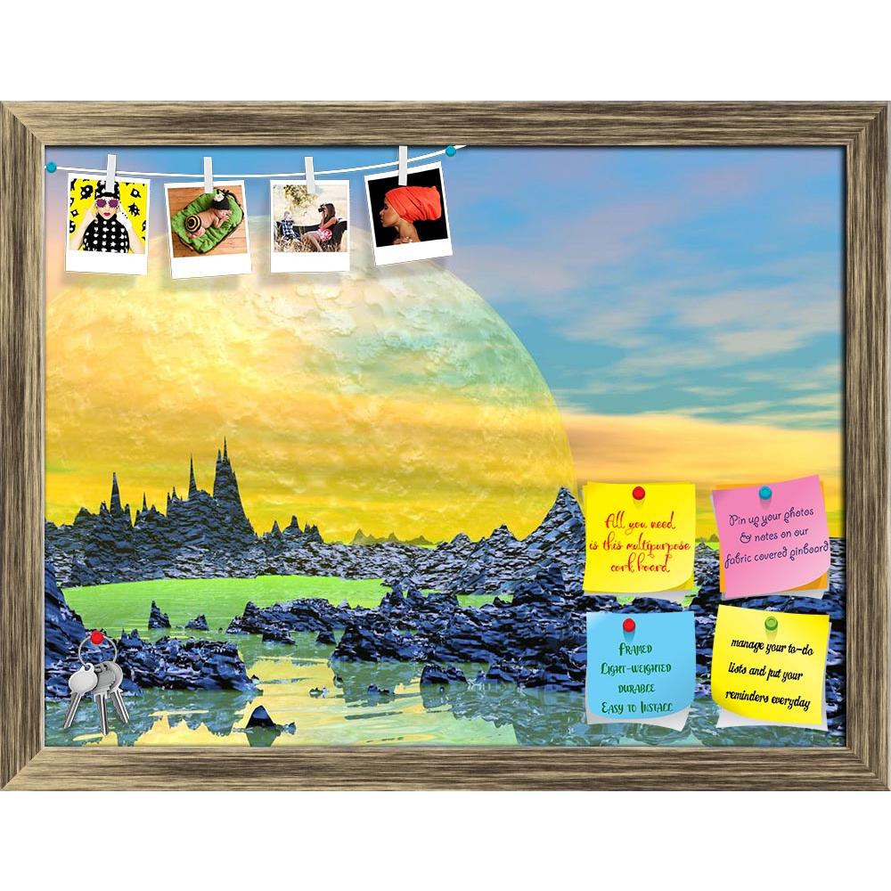 ArtzFolio Landscape With Rock Mountains Printed Bulletin Board Notice Pin Board Soft Board | Framed-Bulletin Boards Framed-AZSAO16250633BLB_FR_L-Image Code 5001735 Vishnu Image Folio Pvt Ltd, IC 5001735, ArtzFolio, Bulletin Boards Framed, Landscapes, Digital Art, landscape, with, rock, mountains, printed, bulletin, board, notice, pin, soft, framed, yellow, water, planets, pin up board, push pin board, extra large cork board, big pin board, notice board, small bulletin board, cork board, wall notice board, g