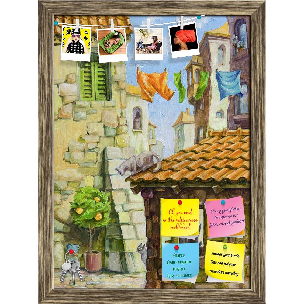 ArtzFolio Cats In The Old Mediterranean City Printed Bulletin Board Notice Pin Board Soft Board | Framed-Bulletin Boards Framed-AZSAO16301670BLB_FR_L-Image Code 5001742 Vishnu Image Folio Pvt Ltd, IC 5001742, ArtzFolio, Bulletin Boards Framed, Places, Fine Art Reprint, cats, in, the, old, mediterranean, city, printed, bulletin, board, notice, pin, soft, framed, different, various, pin up board, push pin board, extra large cork board, big pin board, notice board, small bulletin board, cork board, wall notice