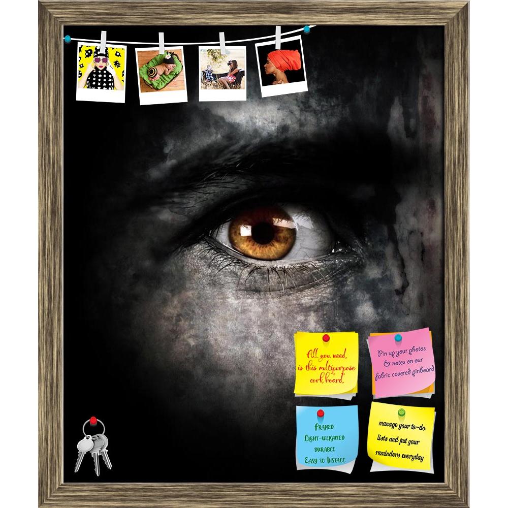 ArtzFolio Demonic Eye Looking At You Printed Bulletin Board Notice Pin Board Soft Board | Framed-Bulletin Boards Framed-AZSAO16304626BLB_FR_L-Image Code 5001743 Vishnu Image Folio Pvt Ltd, IC 5001743, ArtzFolio, Bulletin Boards Framed, Fantasy, Fine Art Reprint, demonic, eye, looking, at, you, printed, bulletin, board, notice, pin, soft, framed, looking,texture, added, benefit, composition, pin up board, push pin board, extra large cork board, big pin board, notice board, small bulletin board, cork board, w