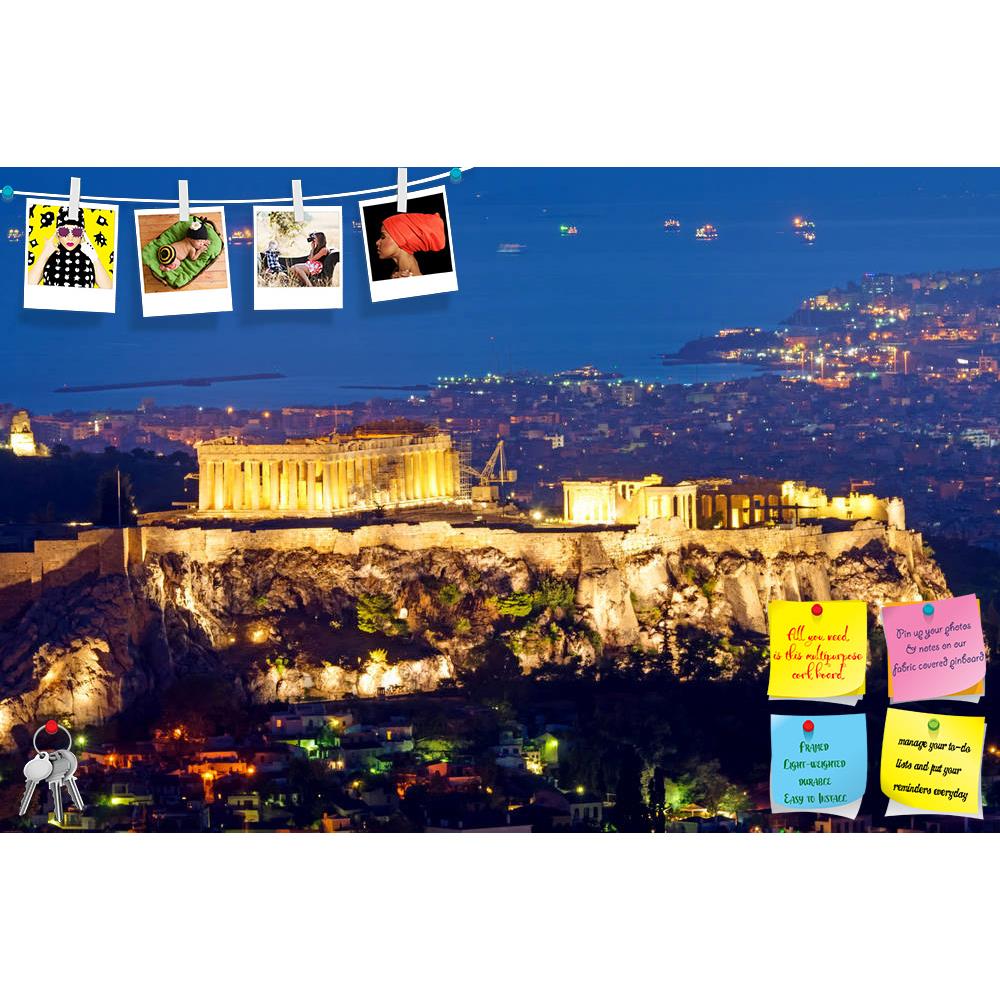 ArtzFolio The Acropolis At Night Printed Bulletin Board Notice Pin Board Soft Board | Frameless-Bulletin Boards Frameless-AZSAO16380591BLB_FL_L-Image Code 5001755 Vishnu Image Folio Pvt Ltd, IC 5001755, ArtzFolio, Bulletin Boards Frameless, Places, Photography, the, acropolis, at, night, printed, bulletin, board, notice, pin, soft, frameless, athens, lycabettus, dawn, sunset, lights, parthenon, city, skyline, citylights, cityscape, view, lykavittos, greece, crisis, euro, europe, architecture, buildings, by,