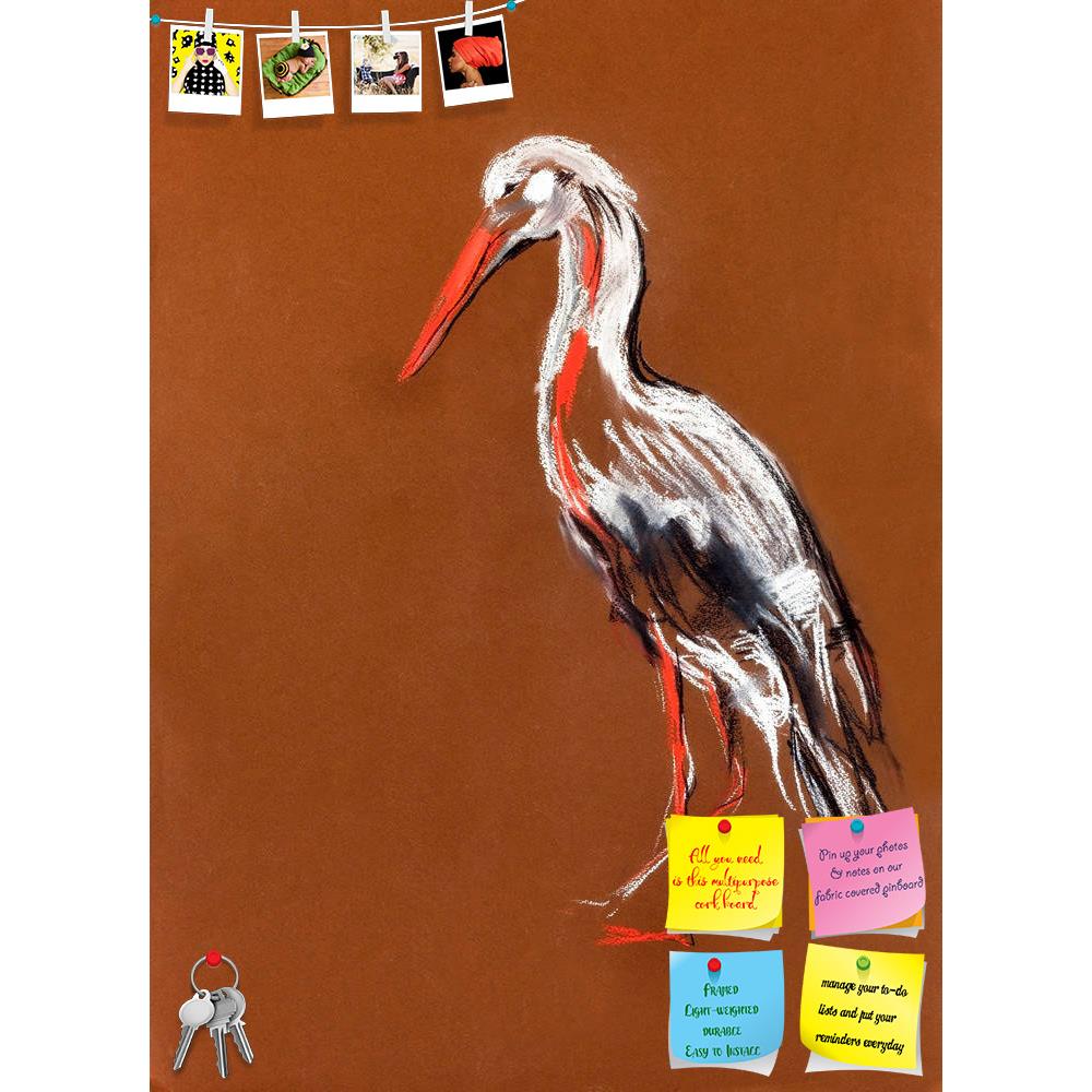 ArtzFolio Stork Printed Bulletin Board Notice Pin Board Soft Board | Frameless-Bulletin Boards Frameless-AZSAO16392356BLB_FL_L-Image Code 5001757 Vishnu Image Folio Pvt Ltd, IC 5001757, ArtzFolio, Bulletin Boards Frameless, Birds, Fine Art Reprint, stork, printed, bulletin, board, notice, pin, soft, frameless, original, pastel, hand, drawn, painting, working, sketch, stork.free, composition, pin up board, push pin board, extra large cork board, big pin board, notice board, small bulletin board, cork board, 