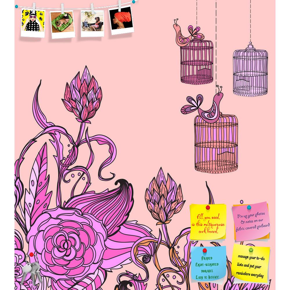 ArtzFolio Bird & Cage Printed Bulletin Board Notice Pin Board Soft Board | Frameless-Bulletin Boards Frameless-AZSAO16407122BLB_FL_L-Image Code 5001760 Vishnu Image Folio Pvt Ltd, IC 5001760, ArtzFolio, Bulletin Boards Frameless, Floral, Kids, Digital Art, bird, cage, printed, bulletin, board, notice, pin, soft, frameless, romantic, hand, drawn, card, wirh, illustration, holiday, design, pin up board, push pin board, extra large cork board, big pin board, notice board, small bulletin board, cork board, wall