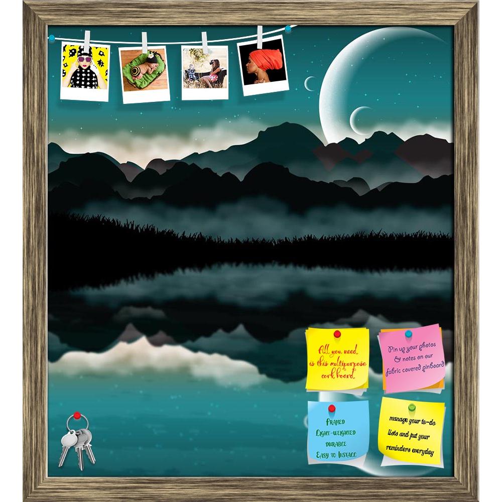 ArtzFolio Science Fiction Landscape Printed Bulletin Board Notice Pin Board Soft Board | Framed-Bulletin Boards Framed-AZSAO16423406BLB_FR_L-Image Code 5001765 Vishnu Image Folio Pvt Ltd, IC 5001765, ArtzFolio, Bulletin Boards Framed, Fantasy, Digital Art, science, fiction, landscape, printed, bulletin, board, notice, pin, soft, framed, pin up board, push pin board, extra large cork board, big pin board, notice board, small bulletin board, cork board, wall notice board, giant cork board, bulletin board, off