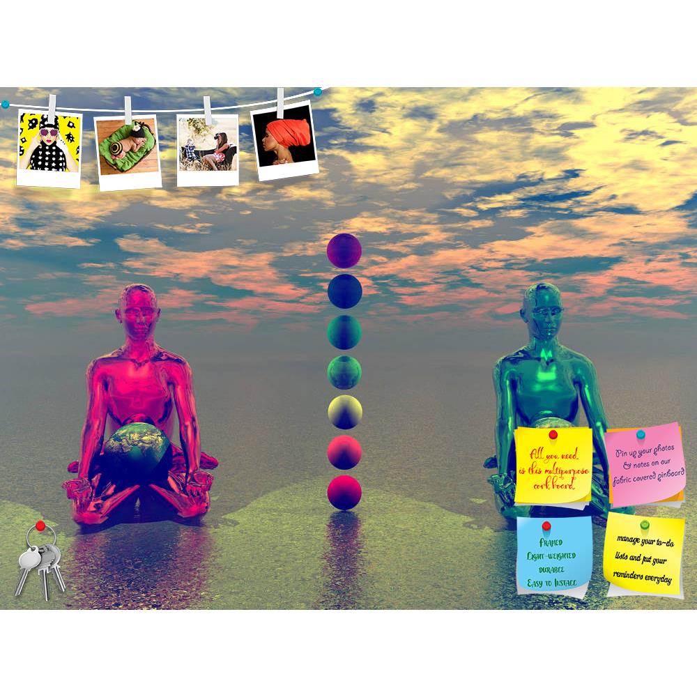 ArtzFolio Buddha & Chakra & Earth Printed Bulletin Board Notice Pin Board Soft Board | Frameless-Bulletin Boards Frameless-AZSAO16443292BLB_FL_L-Image Code 5001767 Vishnu Image Folio Pvt Ltd, IC 5001767, ArtzFolio, Bulletin Boards Frameless, Religious, Traditional, Digital Art, buddha, chakra, earth, printed, bulletin, board, notice, pin, soft, frameless, pin up board, push pin board, extra large cork board, big pin board, notice board, small bulletin board, cork board, wall notice board, giant cork board, 