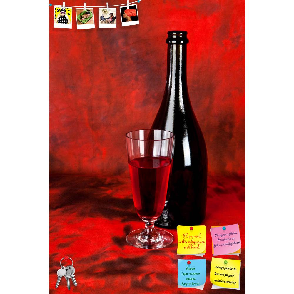 ArtzFolio Wine Photo Printed Bulletin Board Notice Pin Board Soft Board | Frameless-Bulletin Boards Frameless-AZSAO16474863BLB_FL_L-Image Code 5001772 Vishnu Image Folio Pvt Ltd, IC 5001772, ArtzFolio, Bulletin Boards Frameless, Food & Beverage, Photography, wine, photo, printed, bulletin, board, notice, pin, soft, frameless, glass, bottle, red, background, pin up board, push pin board, extra large cork board, big pin board, notice board, small bulletin board, cork board, wall notice board, giant cork board