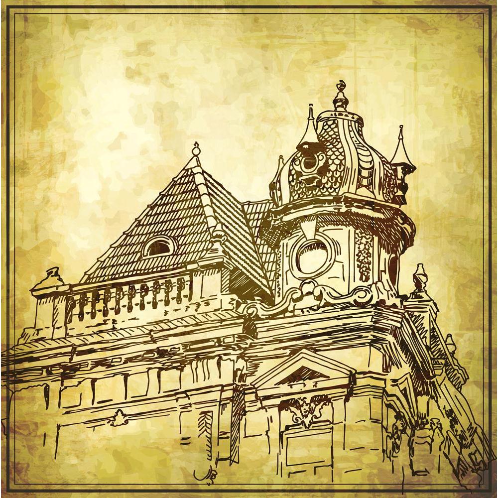 Historical Building In Grunge Background Canvas Painting Synthetic Frame-Paintings MDF Framing-AFF_FR-IC 5001780 IC 5001780, Ancient, Architecture, Art and Paintings, Black and White, Cities, City Views, Digital, Digital Art, Drawing, Graphic, Historical, Illustrations, Landscapes, Medieval, Scenic, Sketches, Urban, Vintage, White, building, in, grunge, background, canvas, painting, synthetic, frame, antique, art, artistic, artwork, black, and, city, cityscape, composition, dwelling, engraving, europe, exte