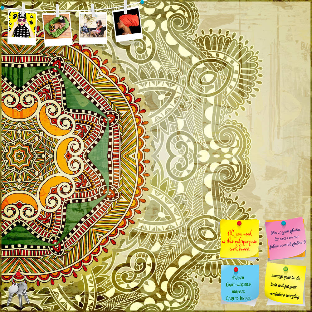 ArtzFolio Ornamental Circle D2 Printed Bulletin Board Notice Pin Board Soft Board | Frameless-Bulletin Boards Frameless-AZSAO16513856BLB_FL_L-Image Code 5001783 Vishnu Image Folio Pvt Ltd, IC 5001783, ArtzFolio, Bulletin Boards Frameless, Abstract, Digital Art, ornamental, circle, d2, printed, bulletin, board, notice, pin, soft, frameless, template, floral, background, pin up board, push pin board, extra large cork board, big pin board, notice board, small bulletin board, cork board, wall notice board, gian