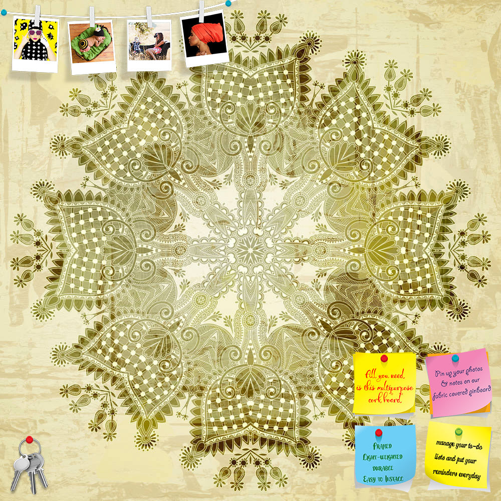 ArtzFolio Circle Ornament Printed Bulletin Board Notice Pin Board Soft Board | Frameless-Bulletin Boards Frameless-AZSAO16513862BLB_FL_L-Image Code 5001785 Vishnu Image Folio Pvt Ltd, IC 5001785, ArtzFolio, Bulletin Boards Frameless, Abstract, Digital Art, circle, ornament, printed, bulletin, board, notice, pin, soft, frameless, ornamental, round, lace, pin up board, push pin board, extra large cork board, big pin board, notice board, small bulletin board, cork board, wall notice board, giant cork board, bu