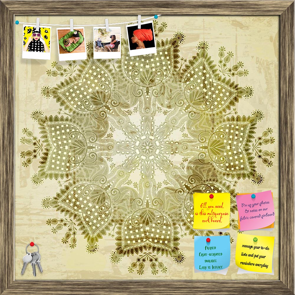 ArtzFolio Circle Ornament Printed Bulletin Board Notice Pin Board Soft Board | Framed-Bulletin Boards Framed-AZSAO16513862BLB_FR_L-Image Code 5001785 Vishnu Image Folio Pvt Ltd, IC 5001785, ArtzFolio, Bulletin Boards Framed, Abstract, Digital Art, circle, ornament, printed, bulletin, board, notice, pin, soft, framed, ornamental, round, lace, pin up board, push pin board, extra large cork board, big pin board, notice board, small bulletin board, cork board, wall notice board, giant cork board, bulletin board