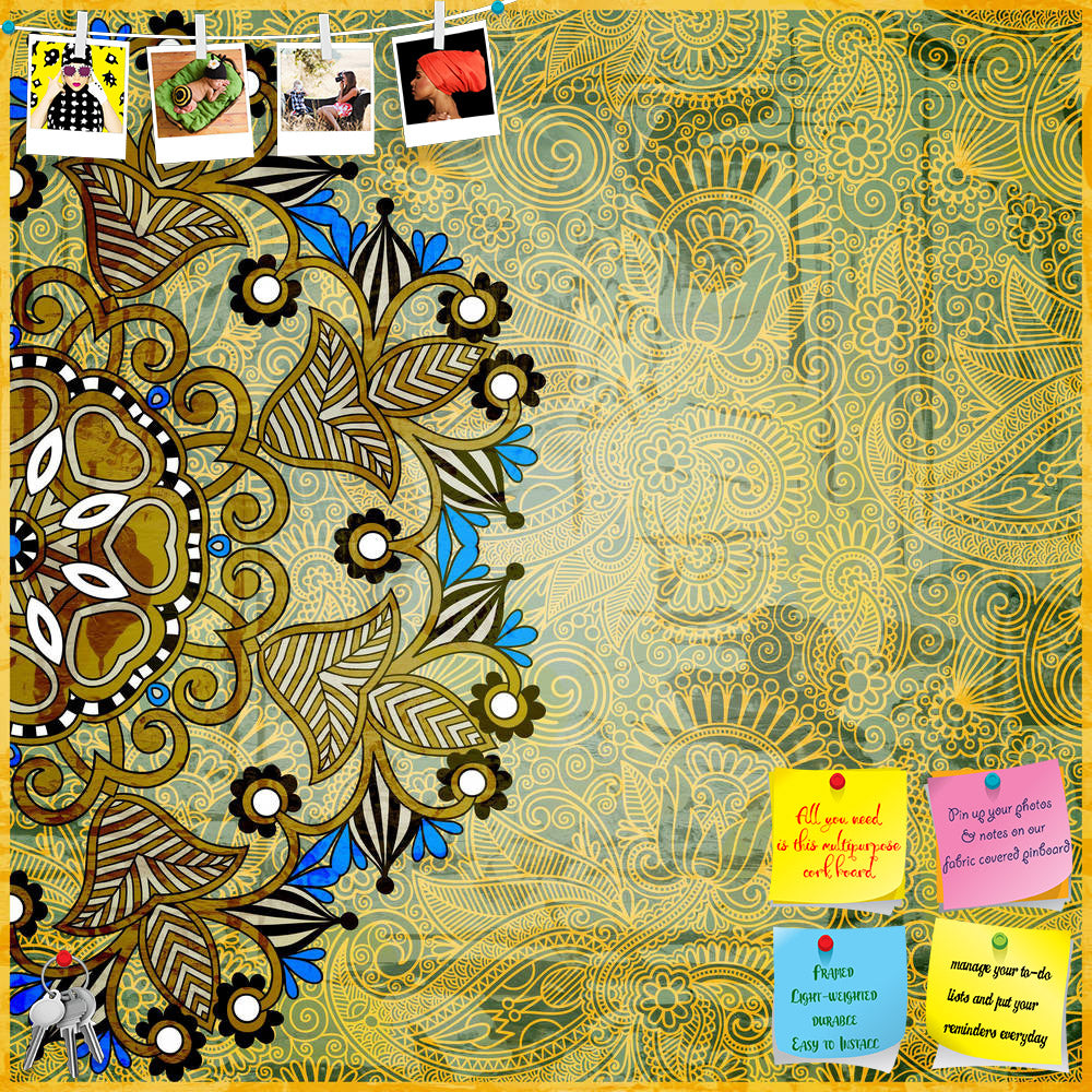 ArtzFolio Ornamental Circle D3 Printed Bulletin Board Notice Pin Board Soft Board | Frameless-Bulletin Boards Frameless-AZSAO16513887BLB_FL_L-Image Code 5001787 Vishnu Image Folio Pvt Ltd, IC 5001787, ArtzFolio, Bulletin Boards Frameless, Abstract, Digital Art, ornamental, circle, d3, printed, bulletin, board, notice, pin, soft, frameless, template, floral, background, pin up board, push pin board, extra large cork board, big pin board, notice board, small bulletin board, cork board, wall notice board, gian